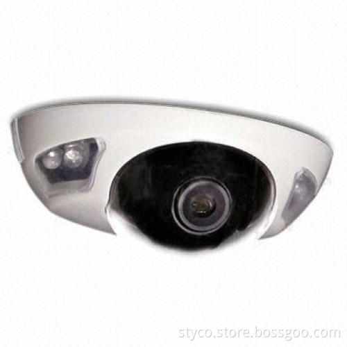 Mini Color CCD Dome Camera with 2.8mm Lens, 650TVL Resolution and 10m IR Night Vision